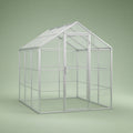 6x10 Walk-In Greenhouse Kit, Hillside Greenhouse