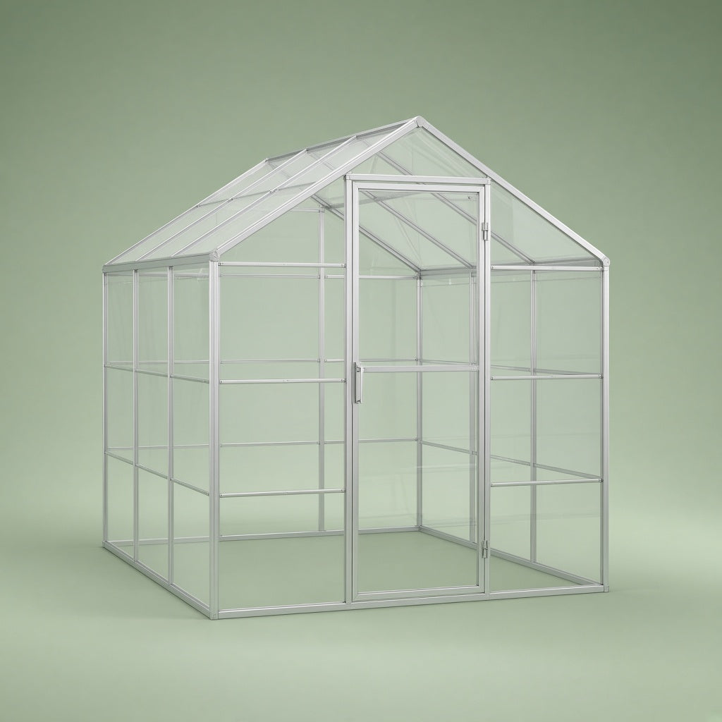 6x10 Walk-In Greenhouse Kit, Hillside Greenhouse