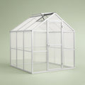 6x8 Hobby Greenhouse Kit, Hillside Greenhouse