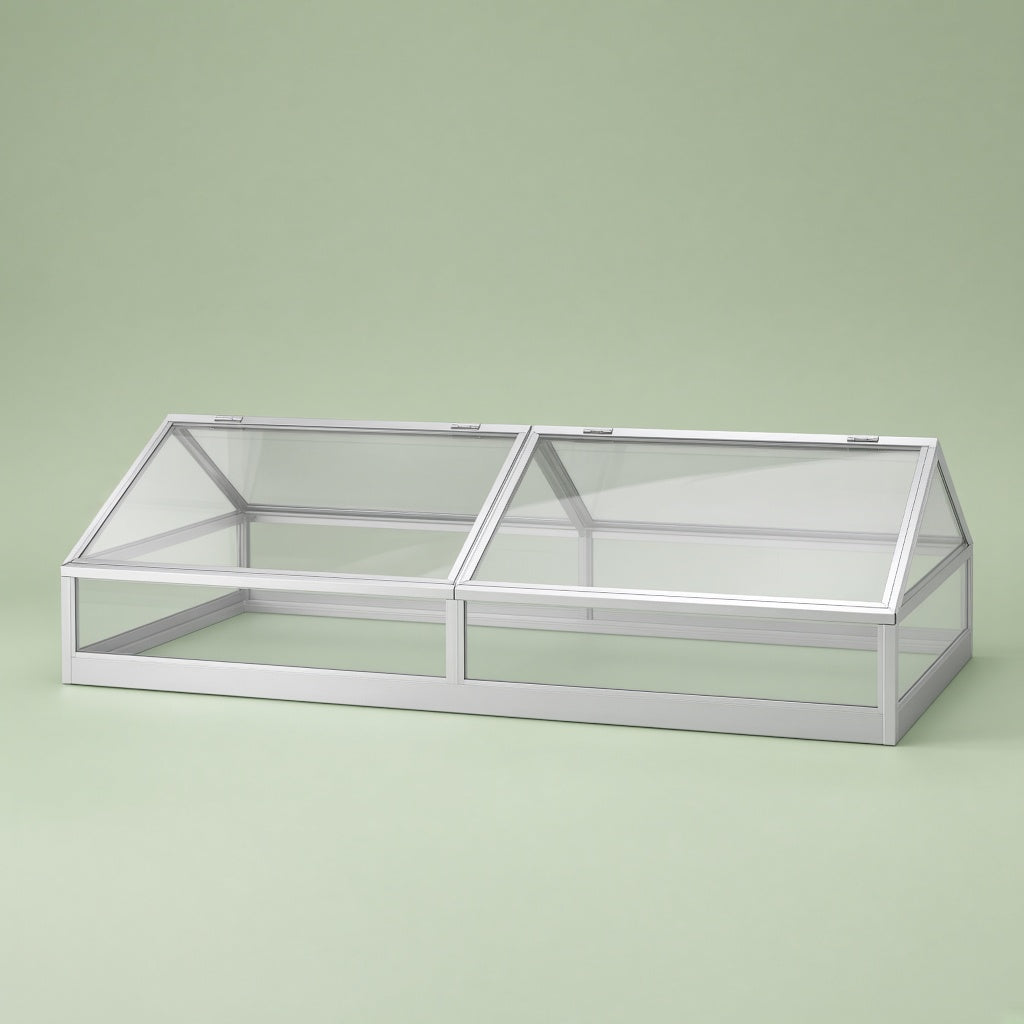 Twin-Bed Cold Frame, Hillside Greenhouse