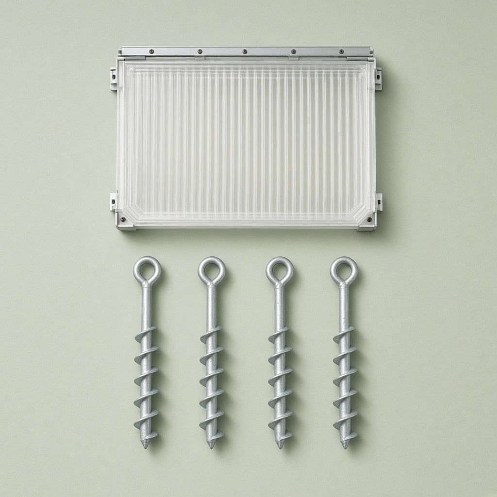 Greenhouse Vent & Anchor Kit, Hillside Greenhouse